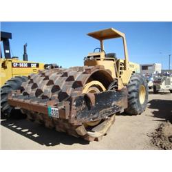 HYSTER C852A PADFOOT VIBRATORY COMPACTOR, s/n A188E5081J