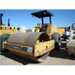 CATERPILLAR CS563 SMOOTH DRUM VIBRATORY COMPACTOR, s/n 8XF00377
