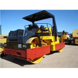 DYNAPAC CC501 TANDEM SMOOTH DRUM VIBRATORY ROLLER, s/n 60910720