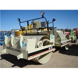 INGERSOLL RAND DD-110 TANDEM SMOOTH DRUM VIBRATORY ROLLER, s/n 5054-S