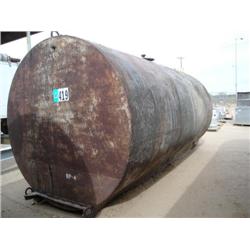 8000 GALLON FUEL TANK, SKIDDED
