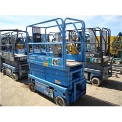 UPRIGHT MX19 19 ft. ELECTRIC SCISSOR LIFT, s/n 9490