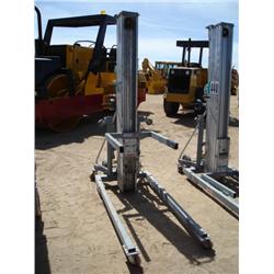 GENIE SUPERLIFT SLC24 24ft. MATERIAL LIFT, s/n 20349