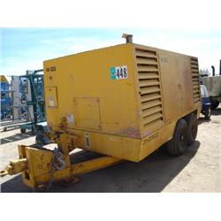 SULLAIR 750DTQ-JD PORTABLE AIR COMPRESSOR, s/n 99790