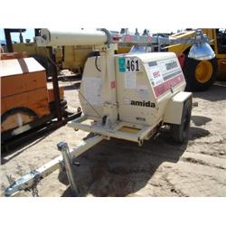AMIDA AL4060D PORTABLE LIGHT TOWER, s/n 9908-58571