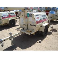 AMIDA AL4060D PORTABLE LIGHT TOWER, s/n 9907-58505