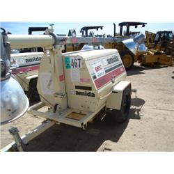 AMIDA AL4060D PORTABLE LIGHT TOWER, s/n 9906-57430