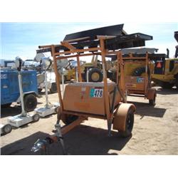 AMIDA 0DLSE25LA PORTABLE SOLAR ARROW BOARD s/n 990657658