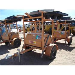 AMIDA 0DLSE25LA PORTABLE SOLAR ARROW BOARD s/n 990757840