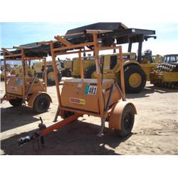 AMIDA 0DLSE25LA PORTABLE SOLAR ARROW BOARD s/n 990157659