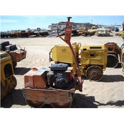 MIKASA MR8GB TANDEM SMOOTH DRUM WALK-BEHIND VIBRATORY COMPACTOR s/n Z1424