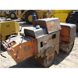 MIKASA MRV-14 WALK BEHIND TRENCH ROLLER, s/n R1019