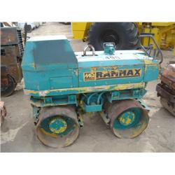 RAMMAX RW1404 WALK BEHIND TRENCH ROLLER, s/n 3Z0352