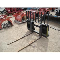 FORK ATTACHMENT FOR SCAT TRACK SKID STEER LOAADER