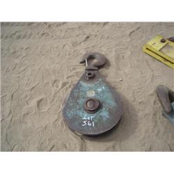 22 TON SINGLE SHEAVE HOOK BLOCK,