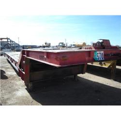 TRAILEZE LP30T48 30-TON 48ft. TRI-AXLE LOWBOY TRAILER, s/n 1DA72C756KM009549