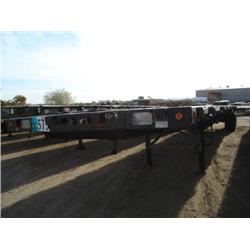 TRANSCRAFT 48ft. T/A FLATBED TRAILER, s/n 1TTF48204K1033420
