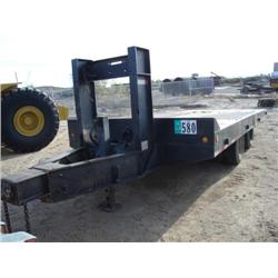 EAGER BEAVER 25 ft T/A TILT TOP TRAILER, s/n 112GTX200BA100001