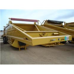 LOADKING 1827-5ADD T/A BOTTOM DUMP TRAILER, s/n 1L4B40237F1012989