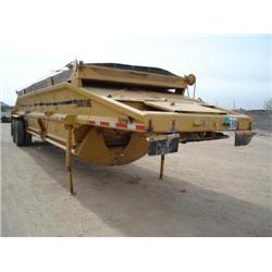 LOADKING 2030 T/A BOTTOM DUMP TRAILER, s/n NM167573