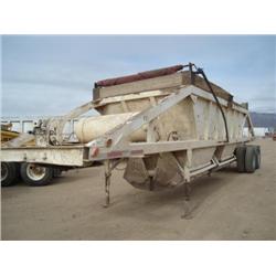 BEALL 20yd. T/A BOTTOM DUMP TRAILER, s/n DHS2646723