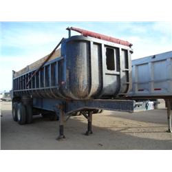 HOBBS 24FT T/A END DUMP TRAILER, s/n FHR401302