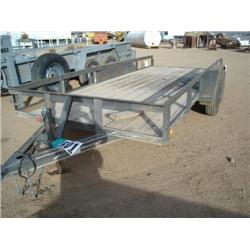 KAUFMAN 16ft T/A UTILITY TRAILER, s/n 1K9FB162X2K141031