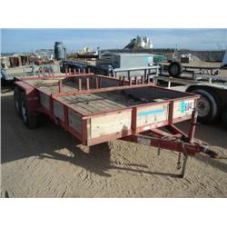 RAT 16ft T/A UTILITY TRAILER s/n 1R9DA1621VA299041