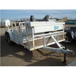ROAD CLIPPER 16ft T/A UTILITY TRAILER s/n 46UFU1627R10376707