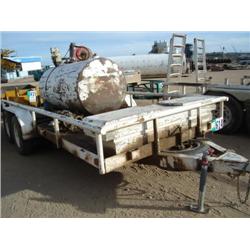 CUSTOMBUILT 18ft. T/A UTILITY TRAILER, s/n 0002