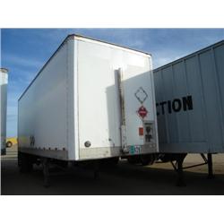 GREAT DANE 28FT S/A VAN TRAILER, s/n 1GAA5612GS066535
