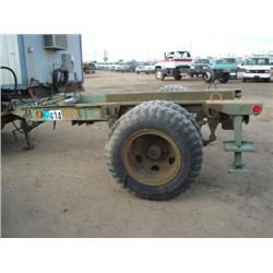 LOADCRAFT 2.5 TON S/A GENERATOR TRAILER, s/n 703778