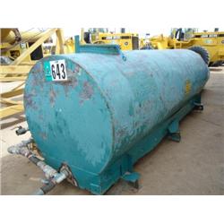 800 GAL WATER TANK,