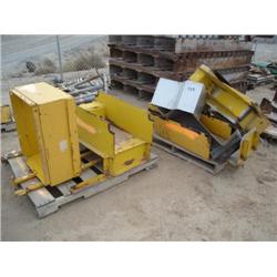 (2) PALLETS OF CURB MACHINE PARTS