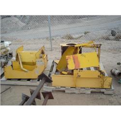 (2) PALLETS OF CURB MACHINE PARTS
