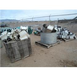 (3) PALLETS OF PIPE SPACERS/SKIDS