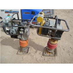 (2) JUMPING JACK COMPACTORS