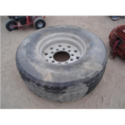 TRUCK TIRE & ALUMINUM WHEEL