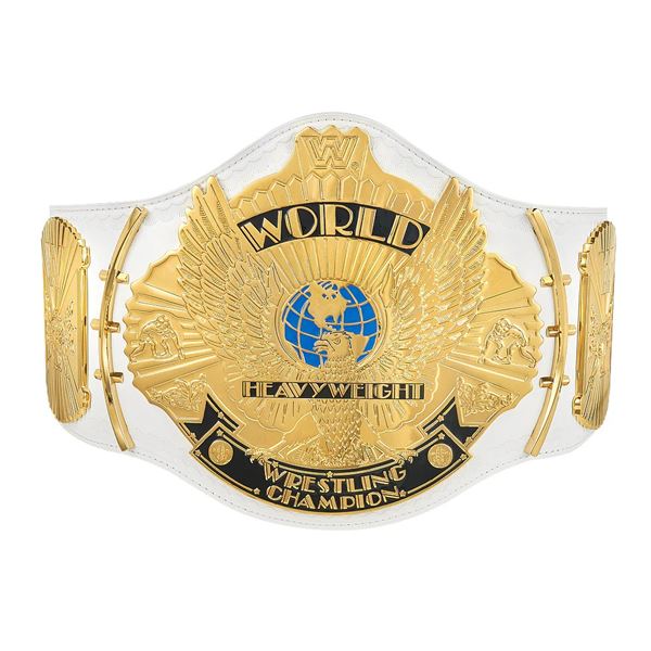 HULK HOGAN SIGNED WWE WHITE WINGED EAGLE CHAMPIOSHIP BELT (WWOC COA)
