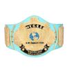 Image 1 : HULK HOGAN SIGNED WWE BLUE WINGED EAGLE CHAMPIOSHIP BELT (WWOC COA)