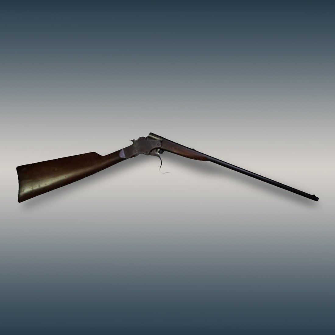 Level Marksman Rifle Antique J Stevens Marksman-12 Level Action Rifle ( See Pics For All ...