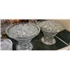 Image 3 : Assorted Crystal and Cut Glass Household Items A