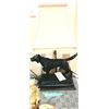 Image 1 : Composite Dog Figure Lamp A