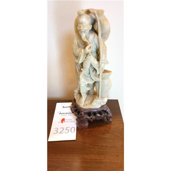 Asian Soapstone Figurine A