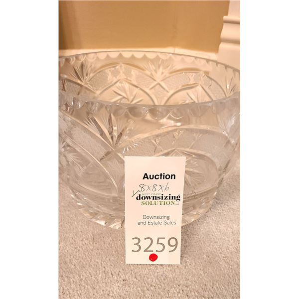 Crystal Serving Bowl A