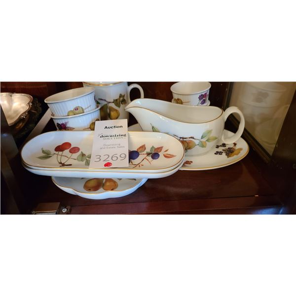Royal Worcester Evesham Serving Pieces and More A