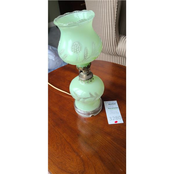 Vintage Glass Lamp B