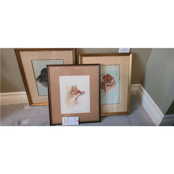 Original Paul Whitney Hunter & M. Darbyshire Art B