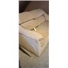 Image 2 : Beige Fabric Loveseat C