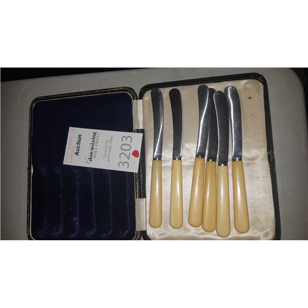 Silverplate Butter Knives A